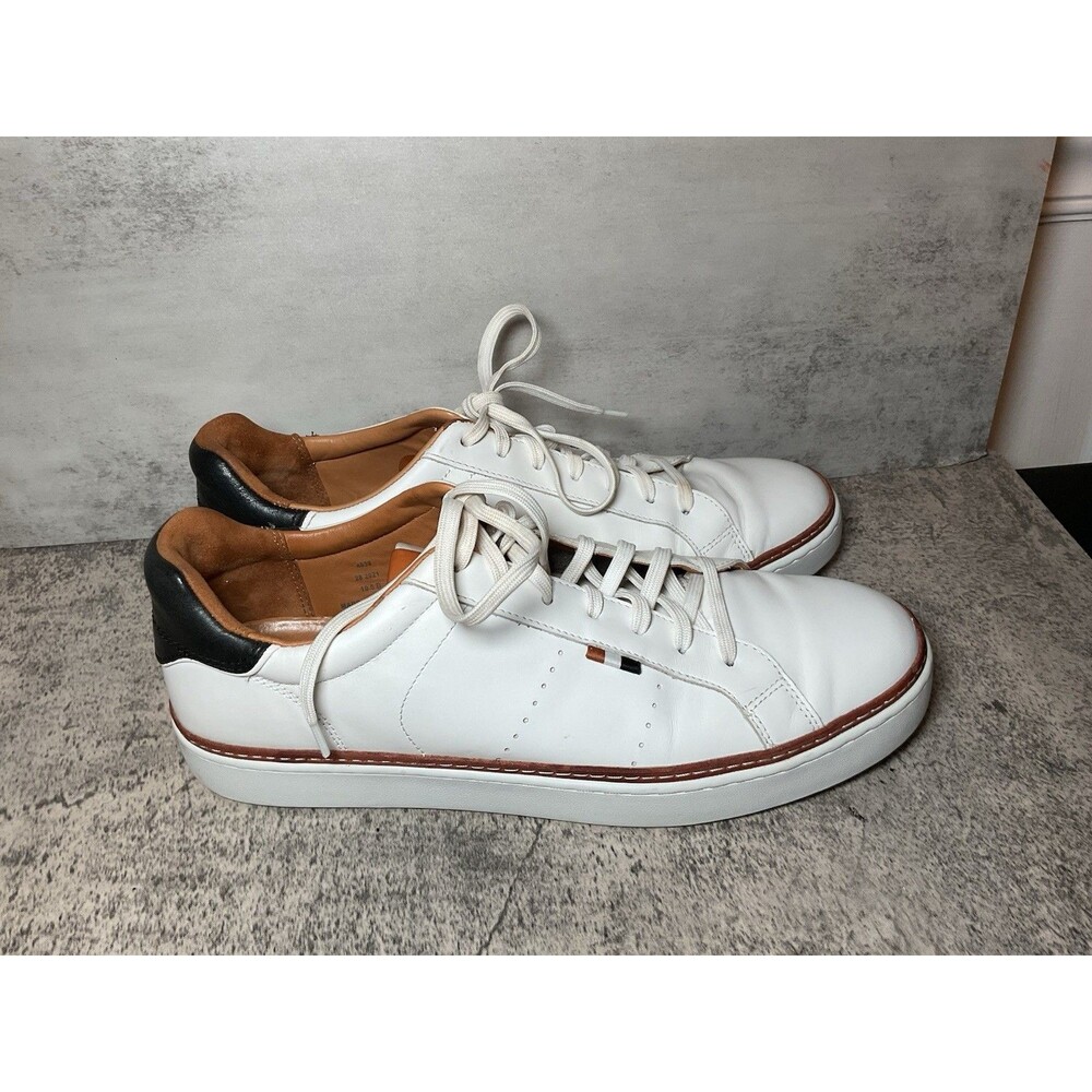 Allen Edmonds shoes mens Alpha Laceup Size 10.5 White Model 4639